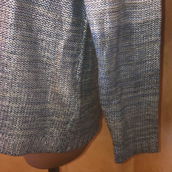 Anthropologie Willow & Clay metallic ombré sweater - Picture 5 of 7